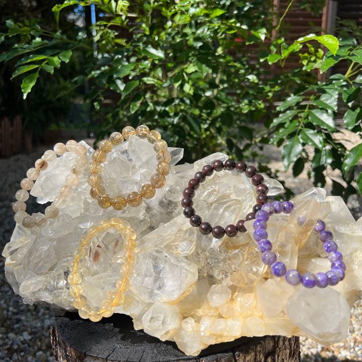 ✳超激レアの極上品✨超希少✨虹、ルチルイン 水晶クラスター 天然石 原石 置物