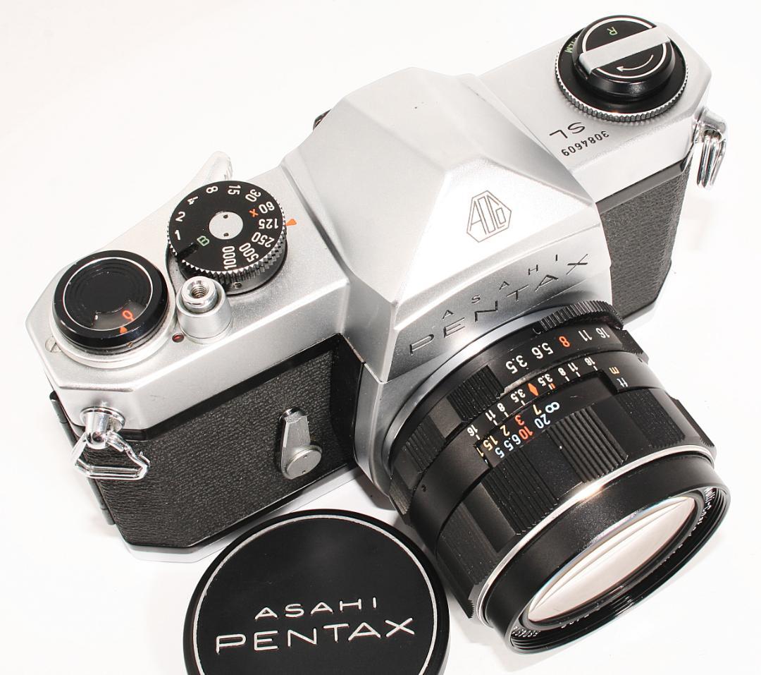 【美品・作動良好】 PENTAX SL & SMC タクマー 28mm F3.5