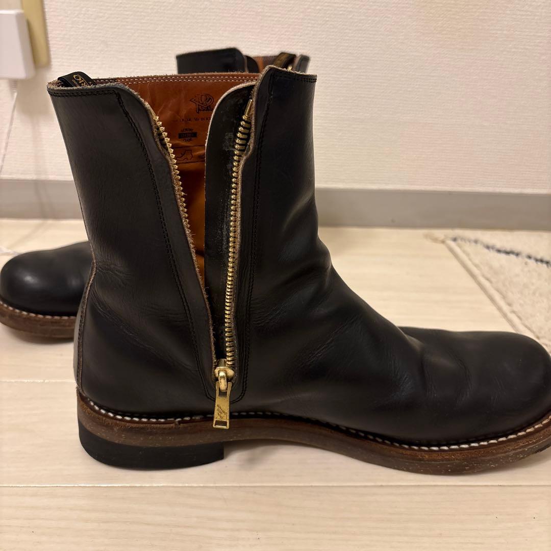 ローリングダブトリオ キャスパー ChromeExcelレザーブラックサイズ9