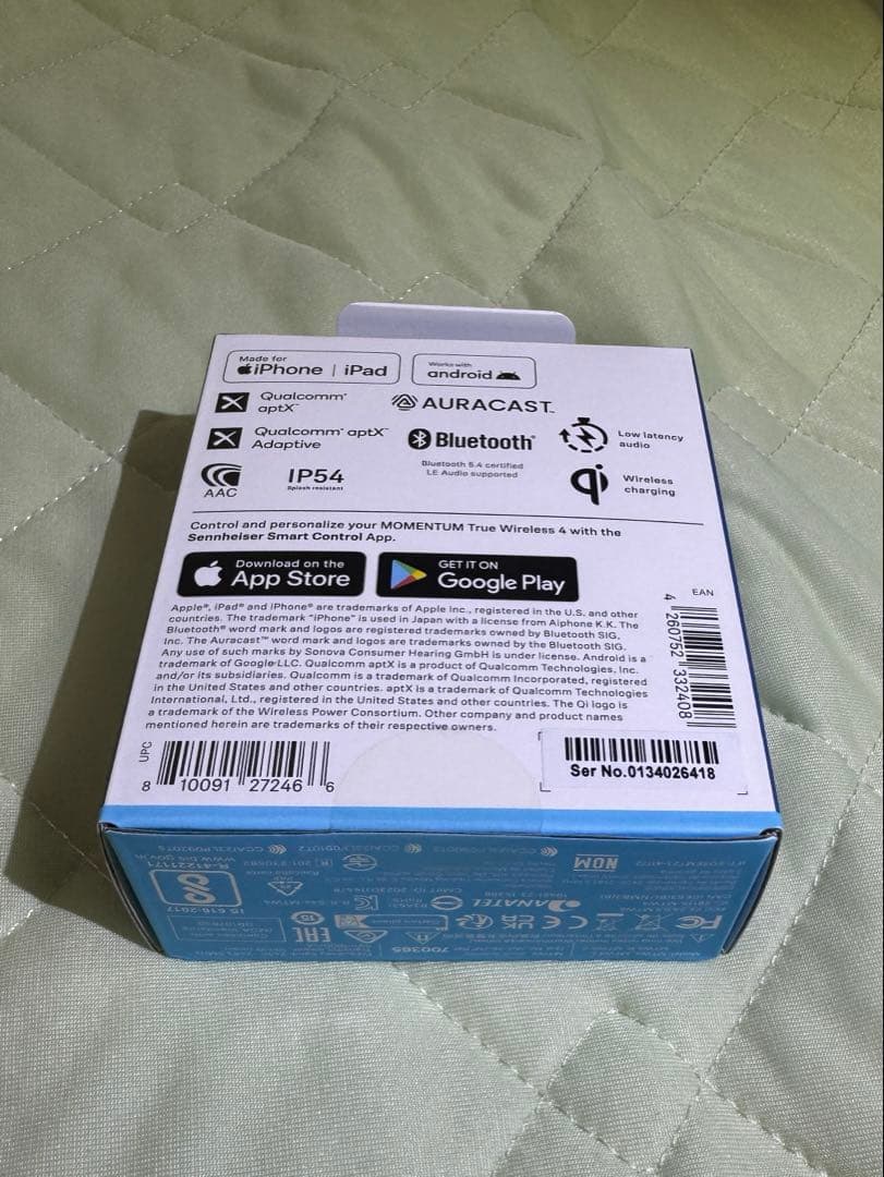 【新品】Sennheiser Momentum True Wireless 4