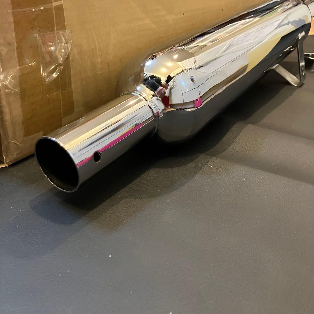 エストレヤ250 キャプトンマフラー(スリップオン)