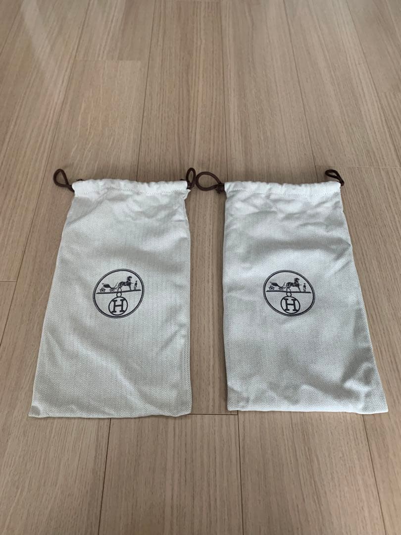 エルメス　ショップ袋　BOX シューズバッグ