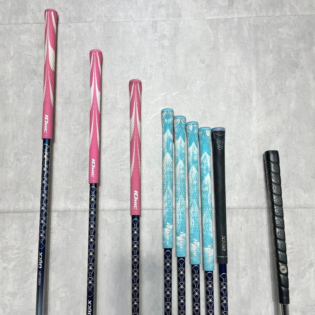 【バッグ美品】ゼクシオ MP1300 オール13代目 A ゴルフクラブ 9本 右