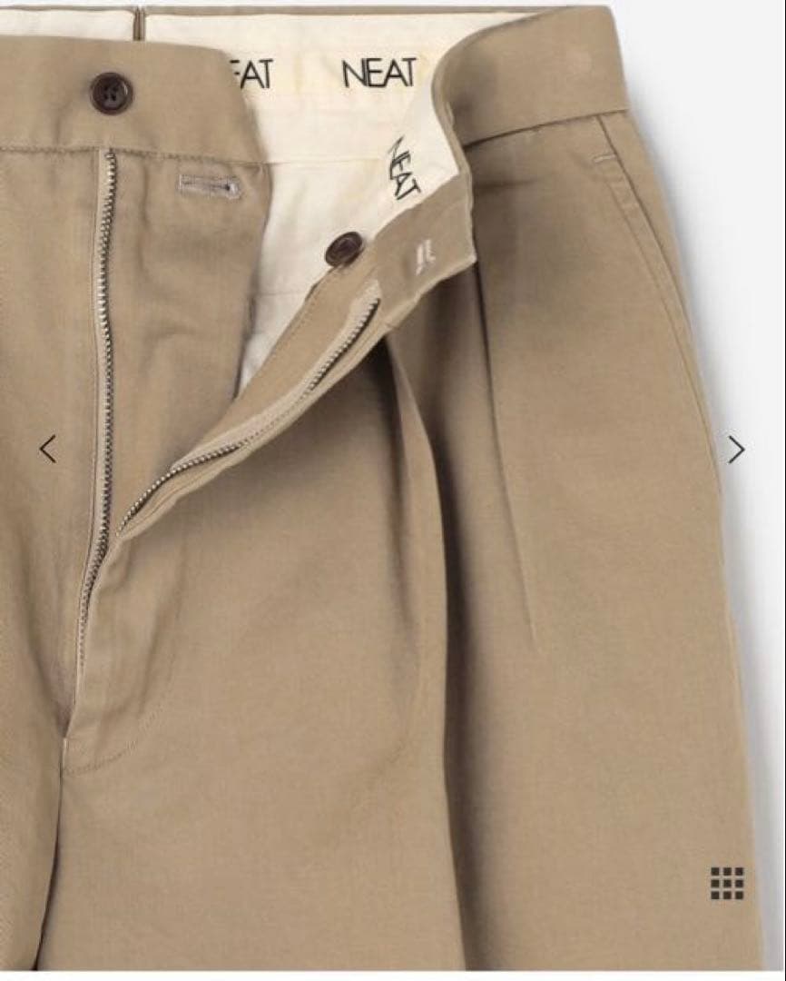 NEAT ニート　ビショップ別注　チノパンツ