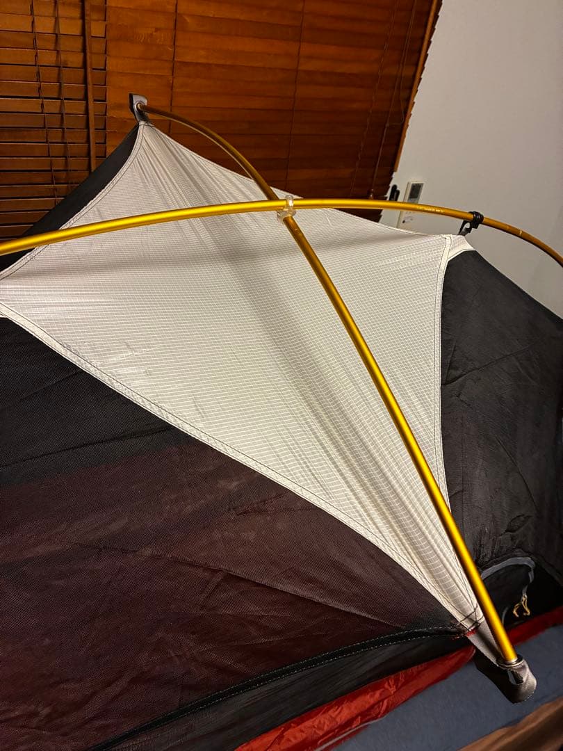 ユアン　MSR 山岳テント イエロー　ハバ