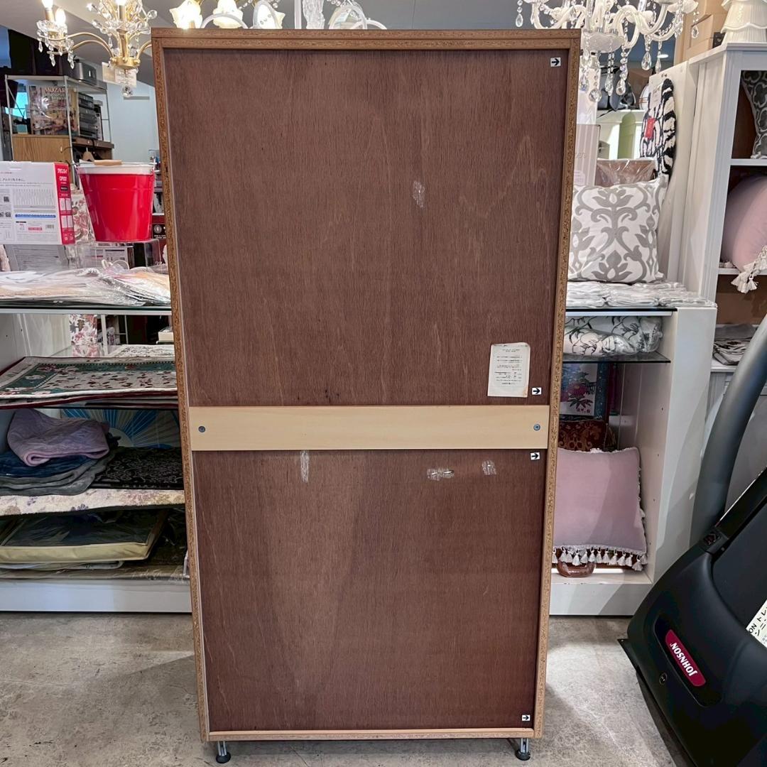 1【廃盤希少】無印良品 良品計画 木製ワードローブ クローゼット 洋風タンス