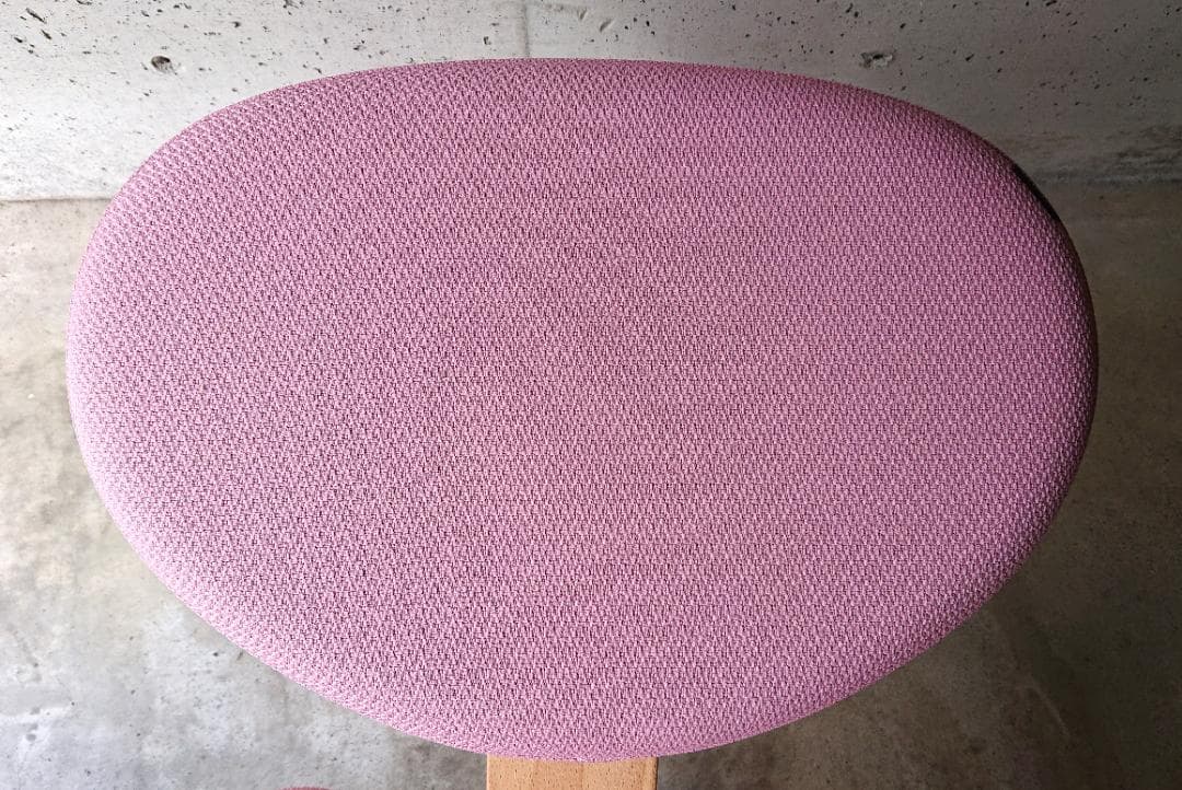 【美品】サカモトハウス バランスチェアイージー　ピンク