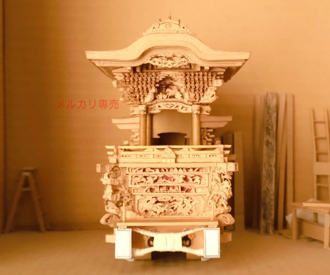 ペーパーアート ミニだんじり 沼町モデル