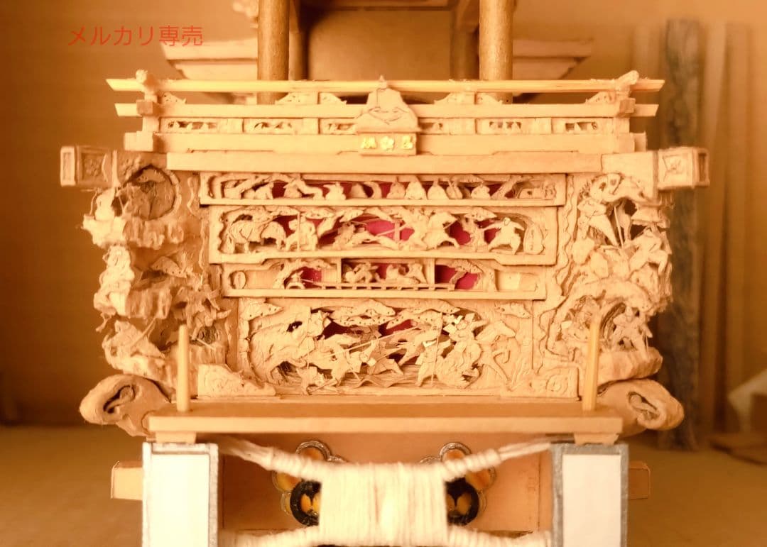 ペーパーアート ミニだんじり 沼町モデル