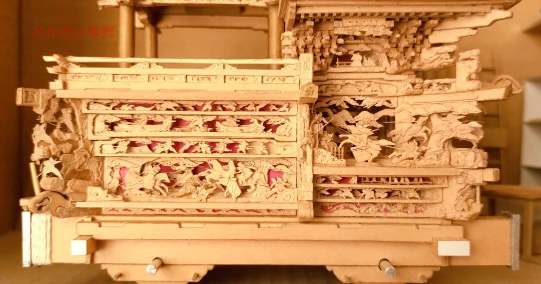 ペーパーアート ミニだんじり 沼町モデル