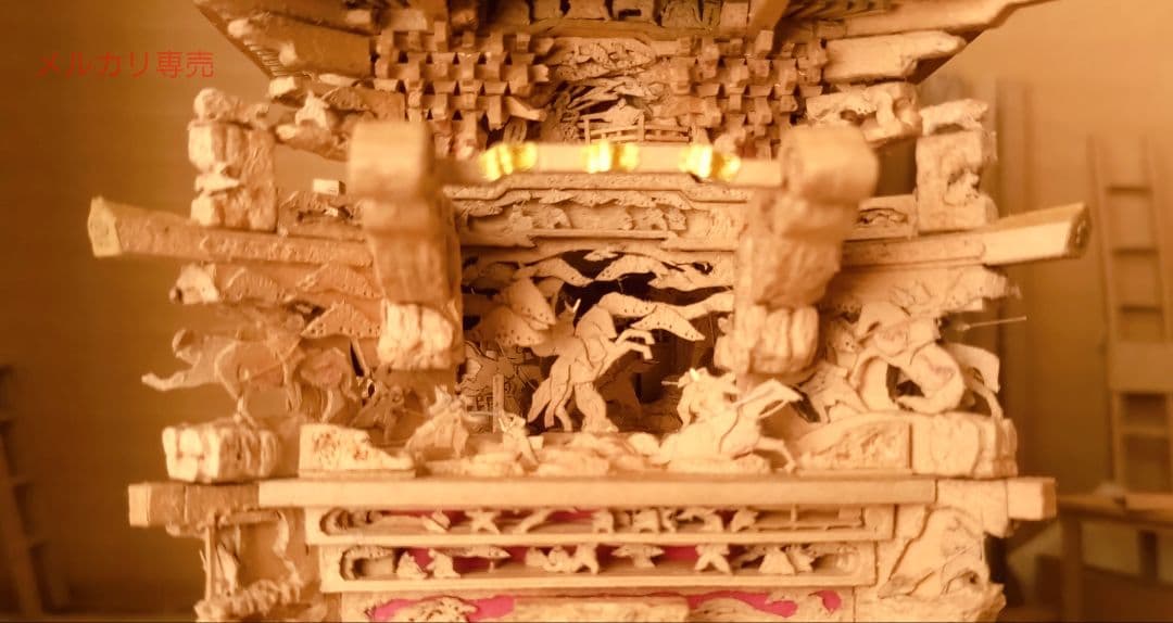 ペーパーアート ミニだんじり 沼町モデル