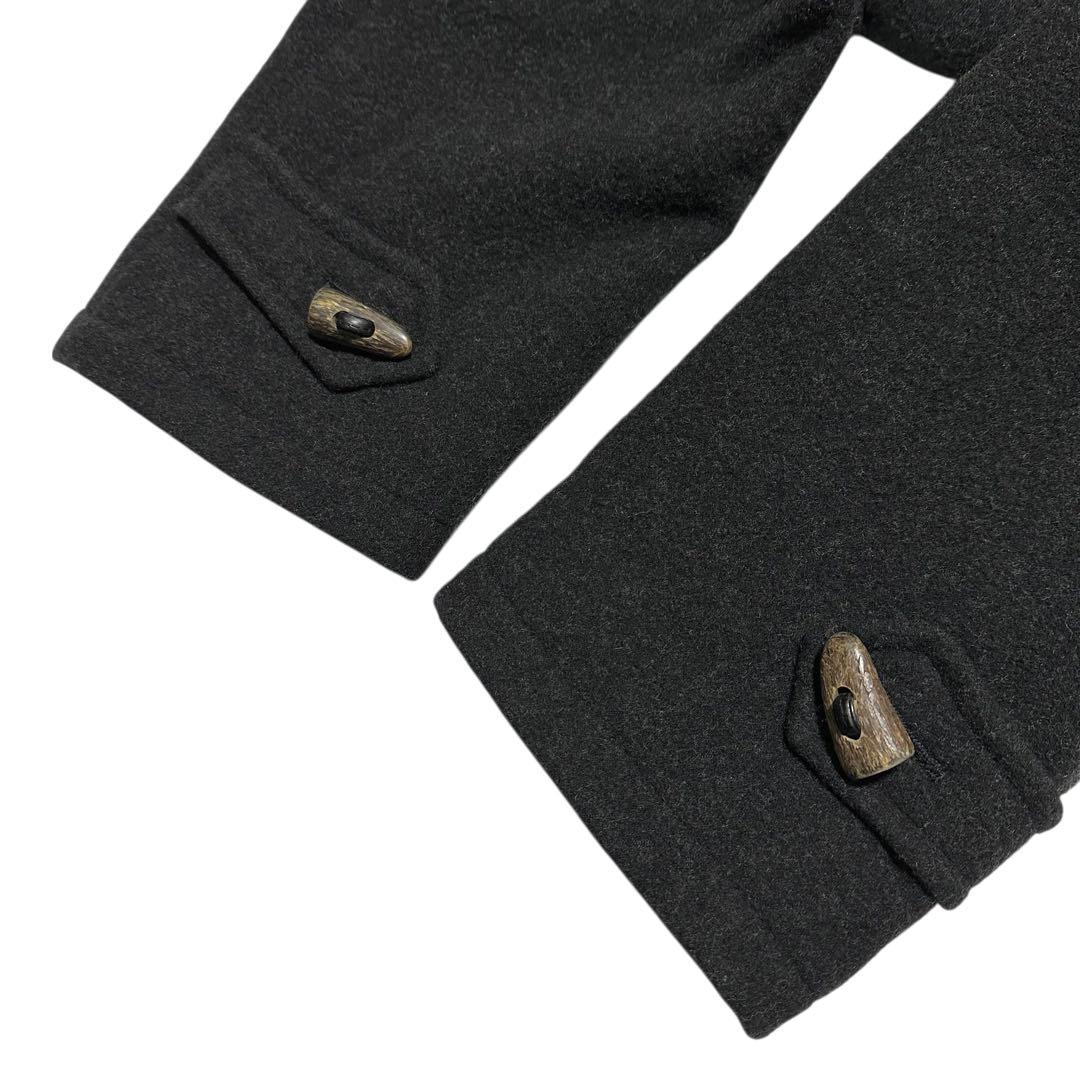 00s BURBERRY LONDON 　チンスト　ノバチェック　ダッフルコート