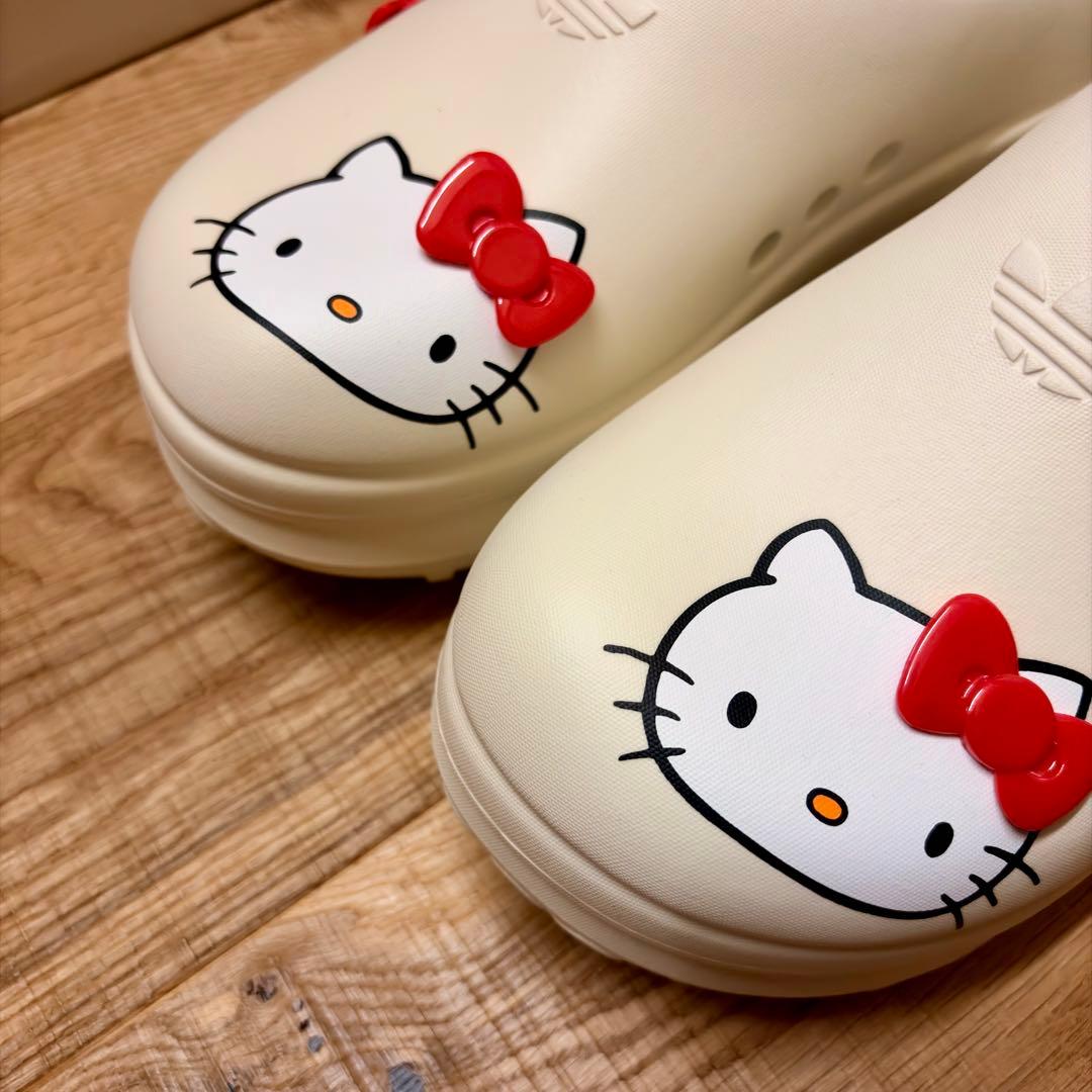 アディダス × ハローキティ スタンスミス ミュール / ホワイト サンダル