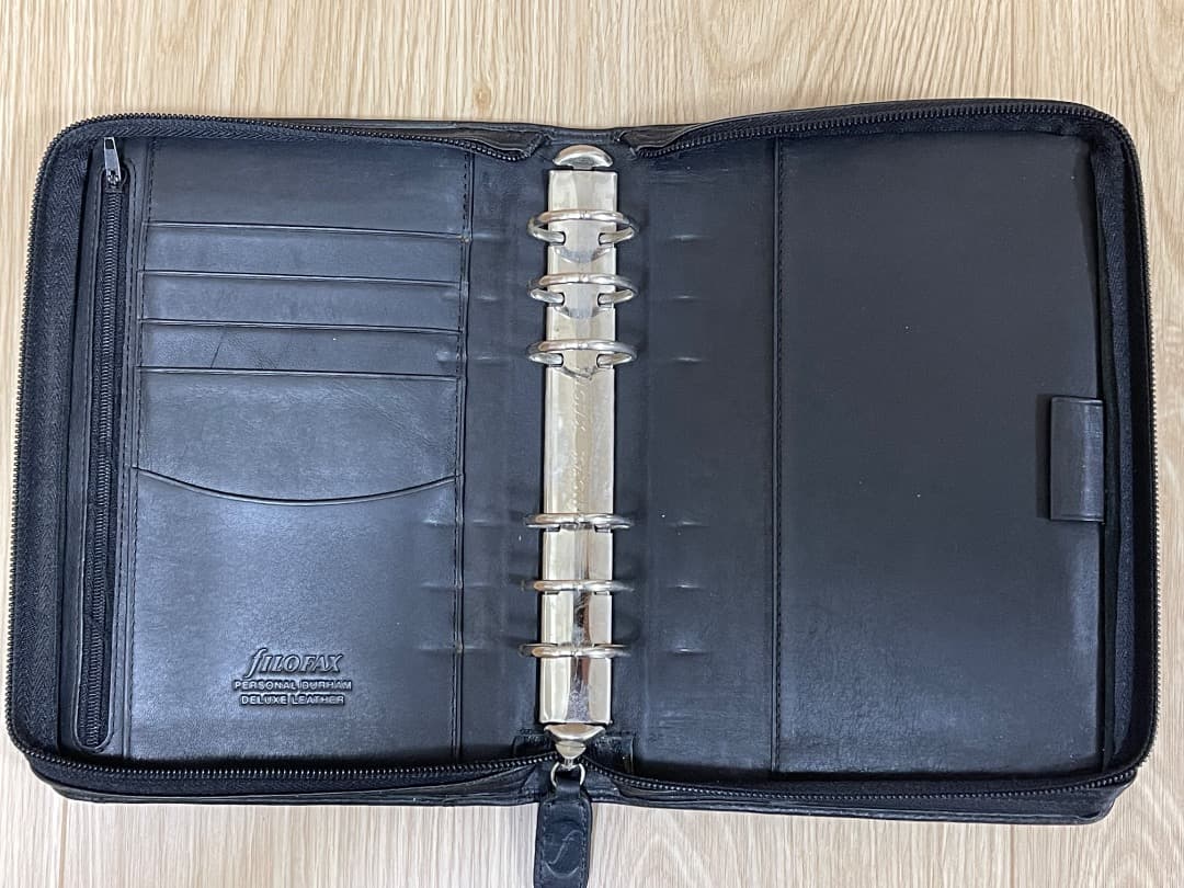 ファイロファクスDurham Deluxe Leatherバイブル システム手帳