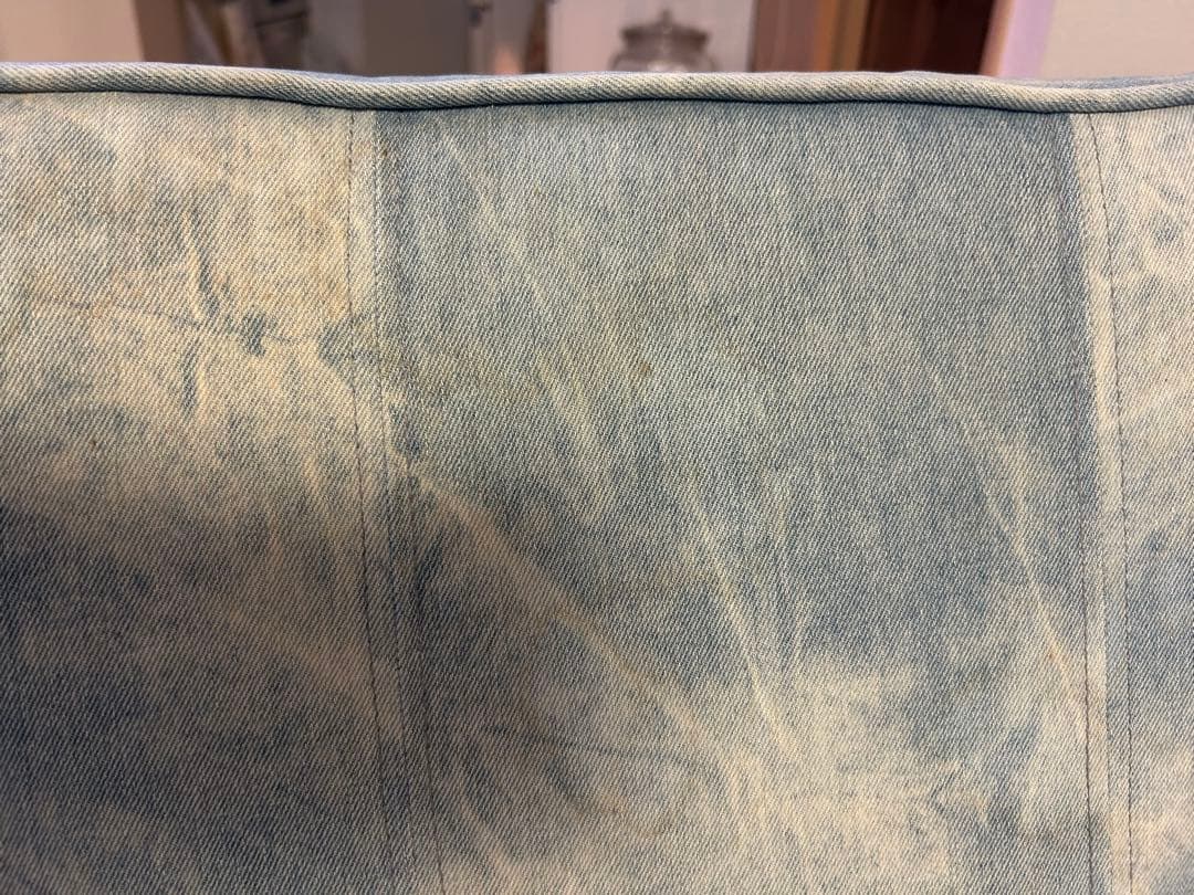 最終値下！希少品！Costa Casa ウォッシュドデニム　2シーターソファー