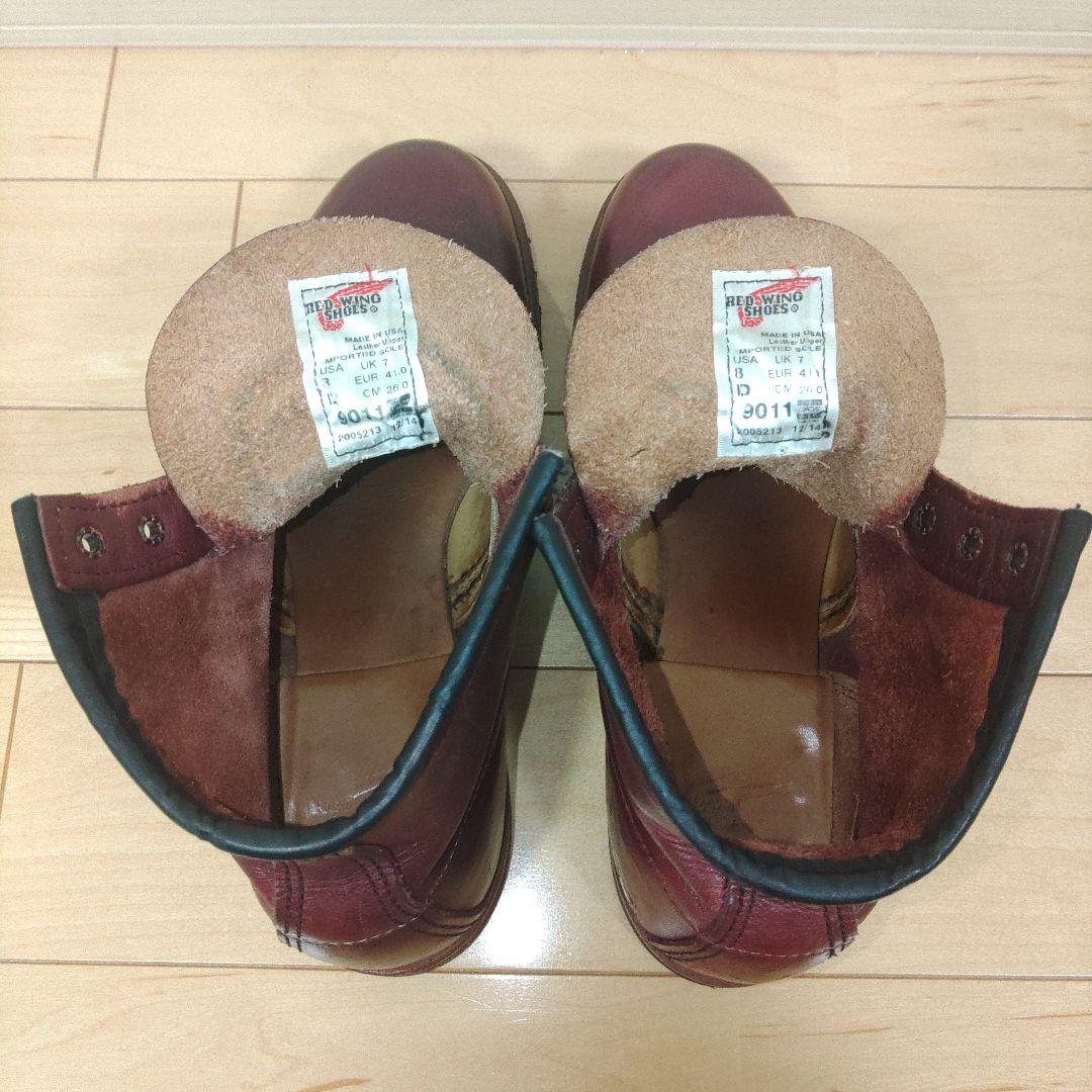 【ハーフソール交換済】レッドウィング ベックマン 9011 US8.0D