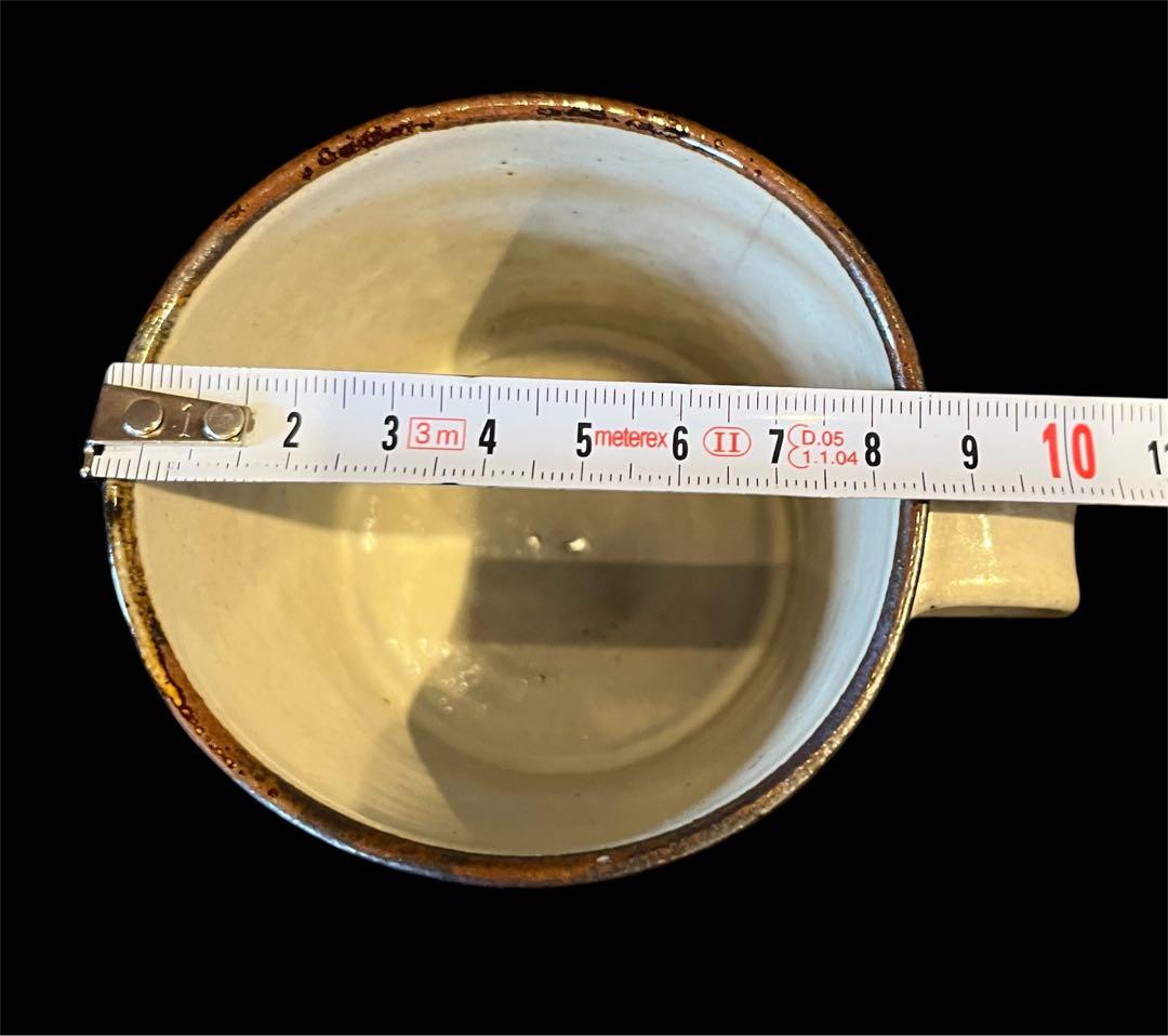 ヒヅミ峠舎 マグカップ大/染付、絵付