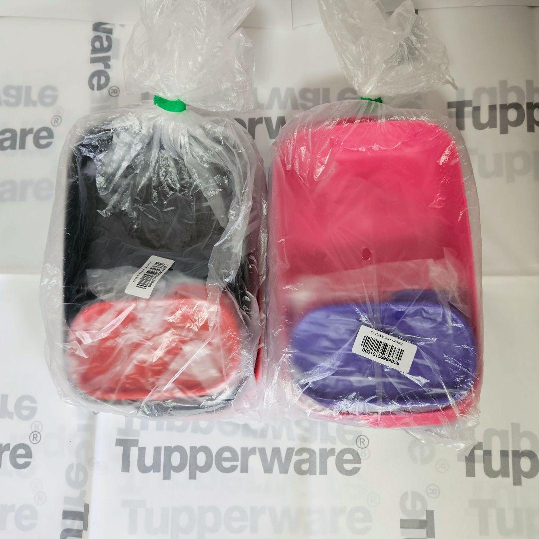 【新品】タッパーウェア ミッキー＆ミニー 豪華セット（弁当箱＆カトラリー）