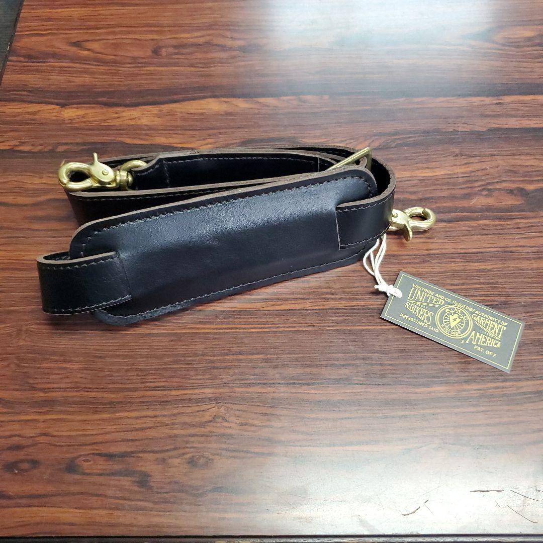 ウエストライドパデッドブリーフバッグキルテイングパッドホースハイド ショルダー付