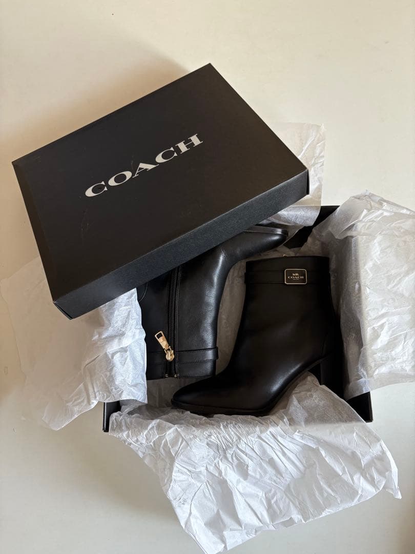 COACH コーチ　ショートブーツ　2024モデル サイズ 6 23.0cm
