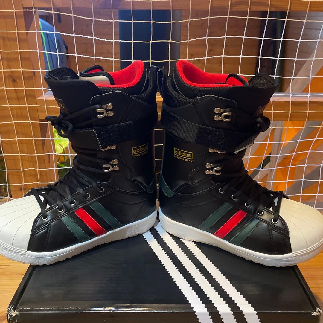 アディダス ADIDAS SST ADV BOOTS SST ブラック 26.5