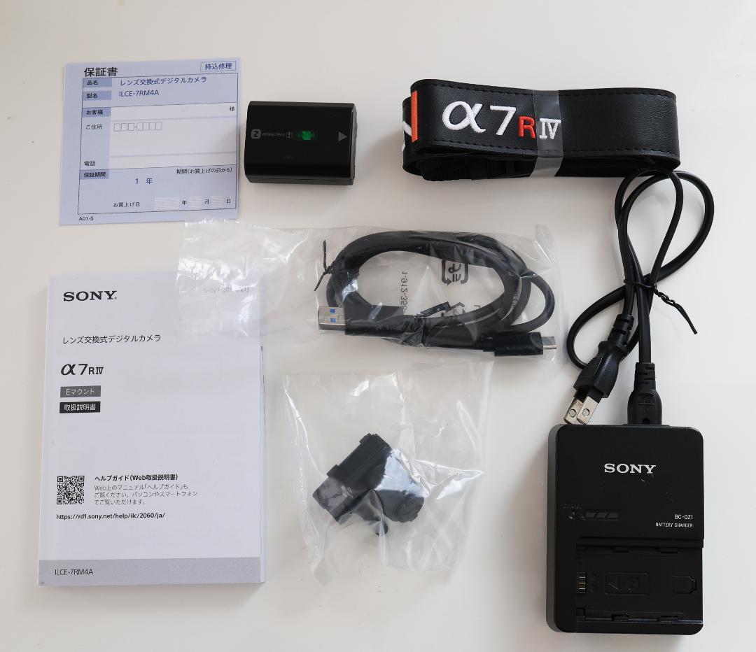 金*郎様 SONY α7RⅣ　 ILCE-7RM4A　ボディ　【センサークリーニ