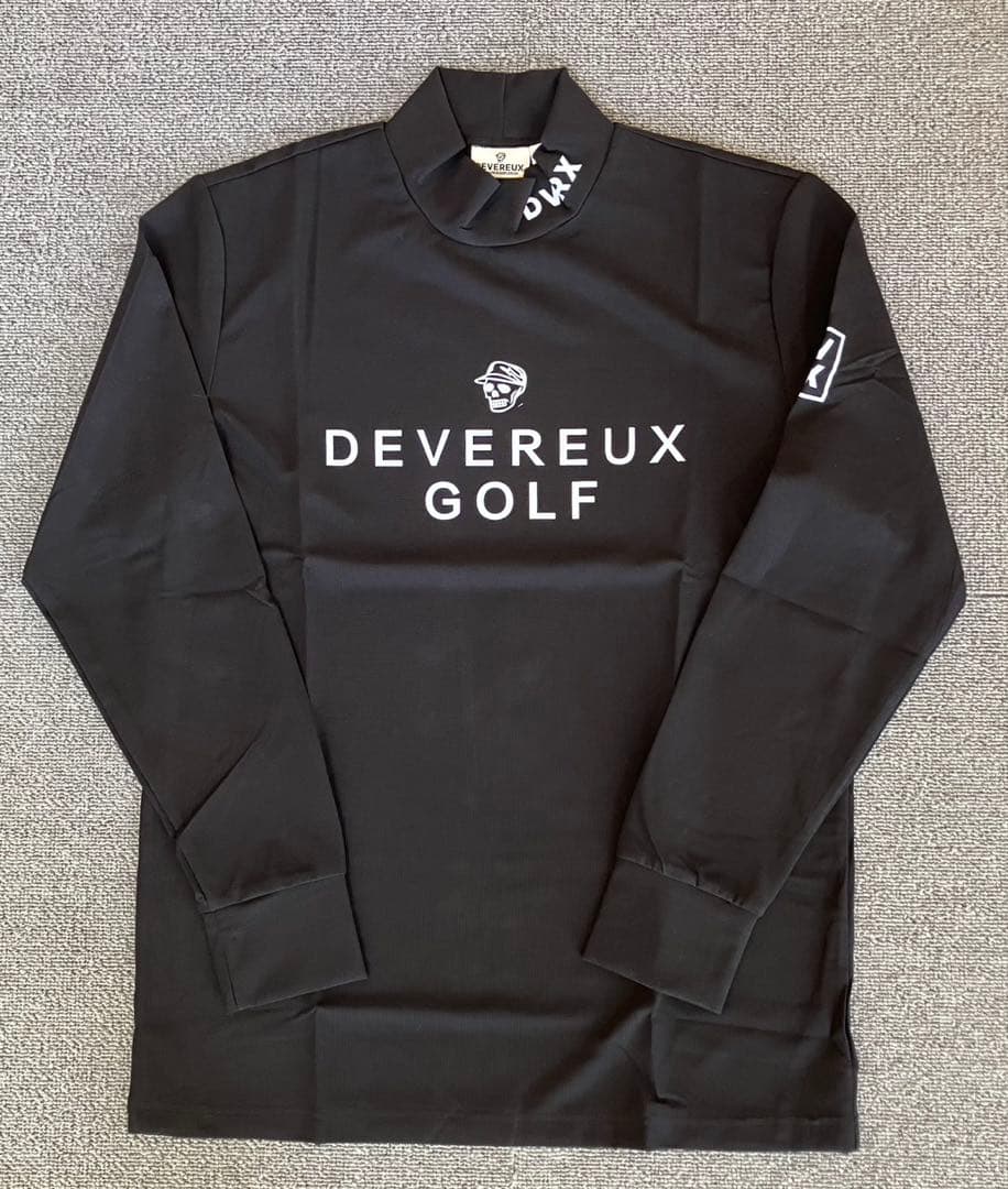 デヴァローゴルフ オーバーサイズ Sサイズ モックネック ロングTシャツ