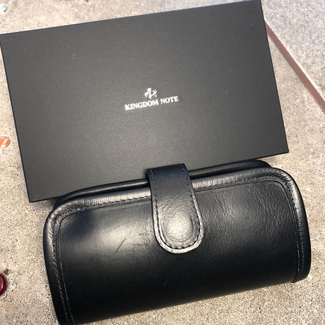 KINGDOM NOTE別注 INDUSTRIA ペンケース　オムレット6 黒