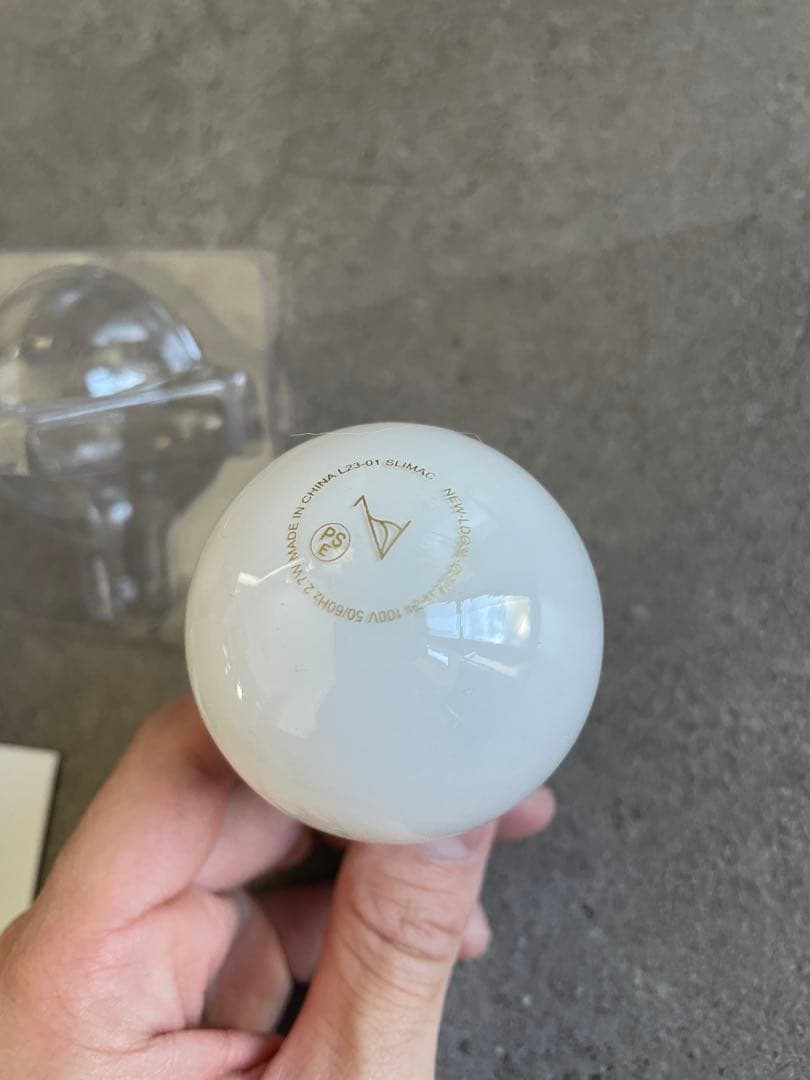 NEW LIGHT POTTERY mob17 silver E17壁掛け照明