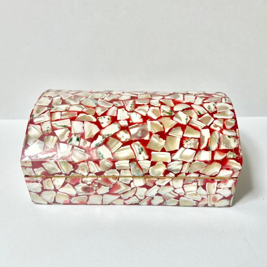 アンティーク　螺鈿細工 小物入れ　3点セット