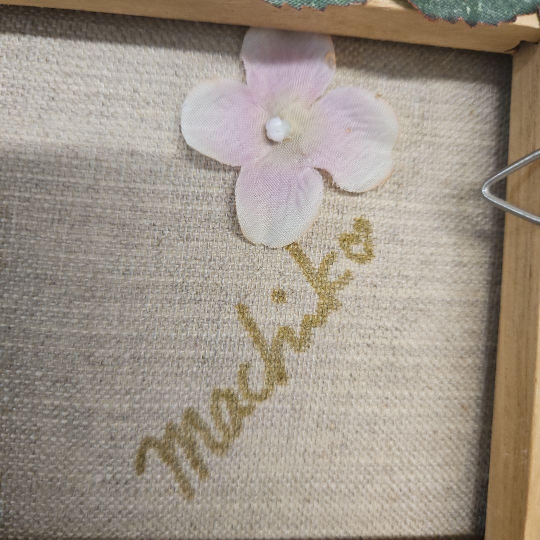 フラワーアーチストMACHIKOお花の置物　&　壁掛けフラワー　倉庫保管品未使用