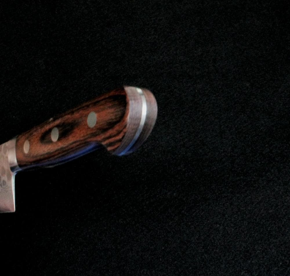 コ*バ様 VG10 ダマスカス 牛刀包丁180mm G1703 月光作