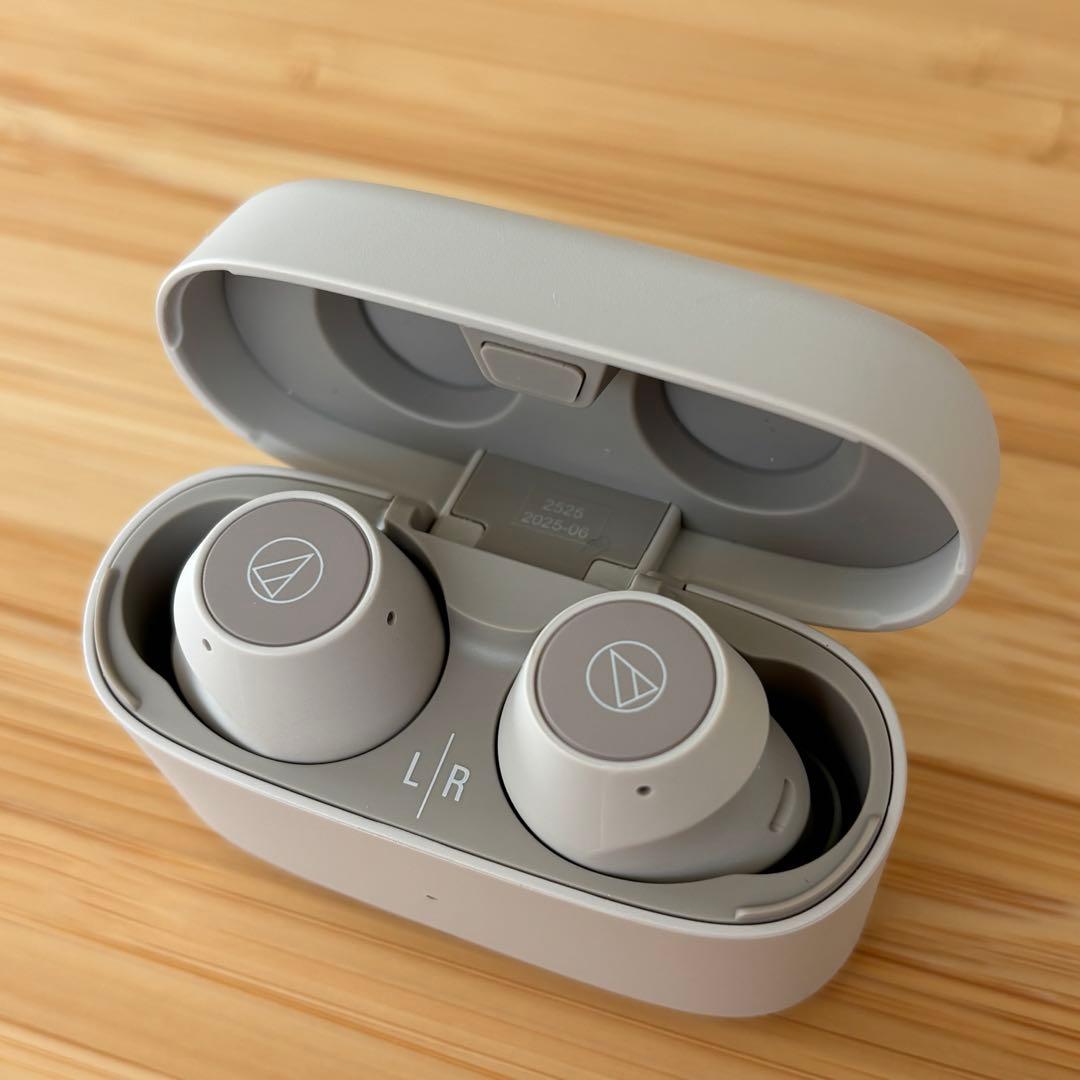 オーディオテクニカ　ath-cks30tw+ ライトベージュ