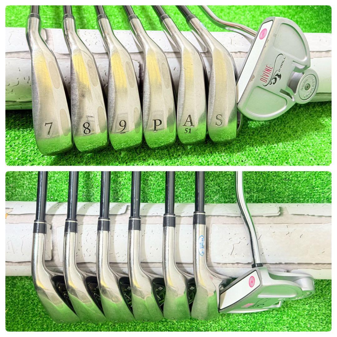 キャロウェイ マックテック 初心者 レディース ゴルフクラブセット ハーフ 一式