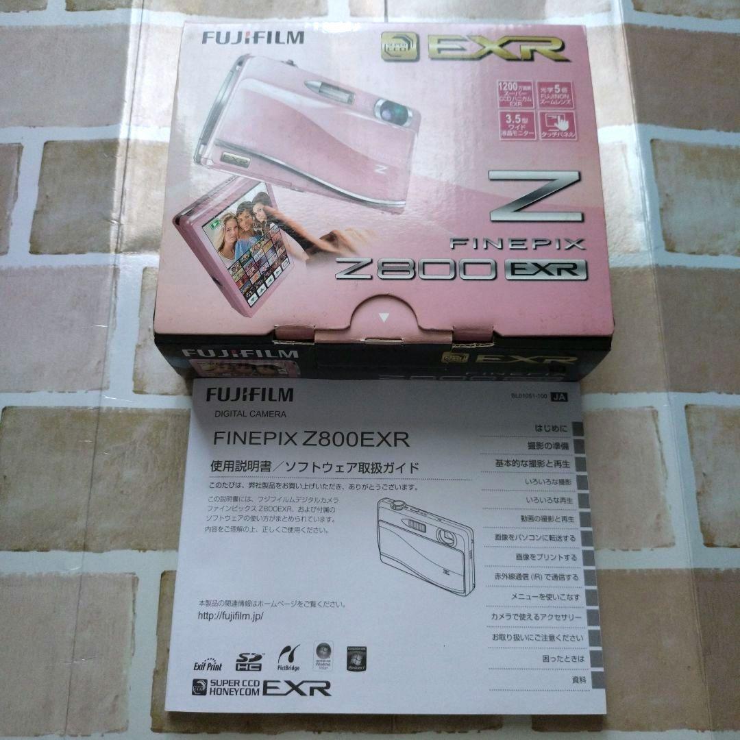 Fujifilm FinePix Z800EXR ピンク Y2K デジカメ