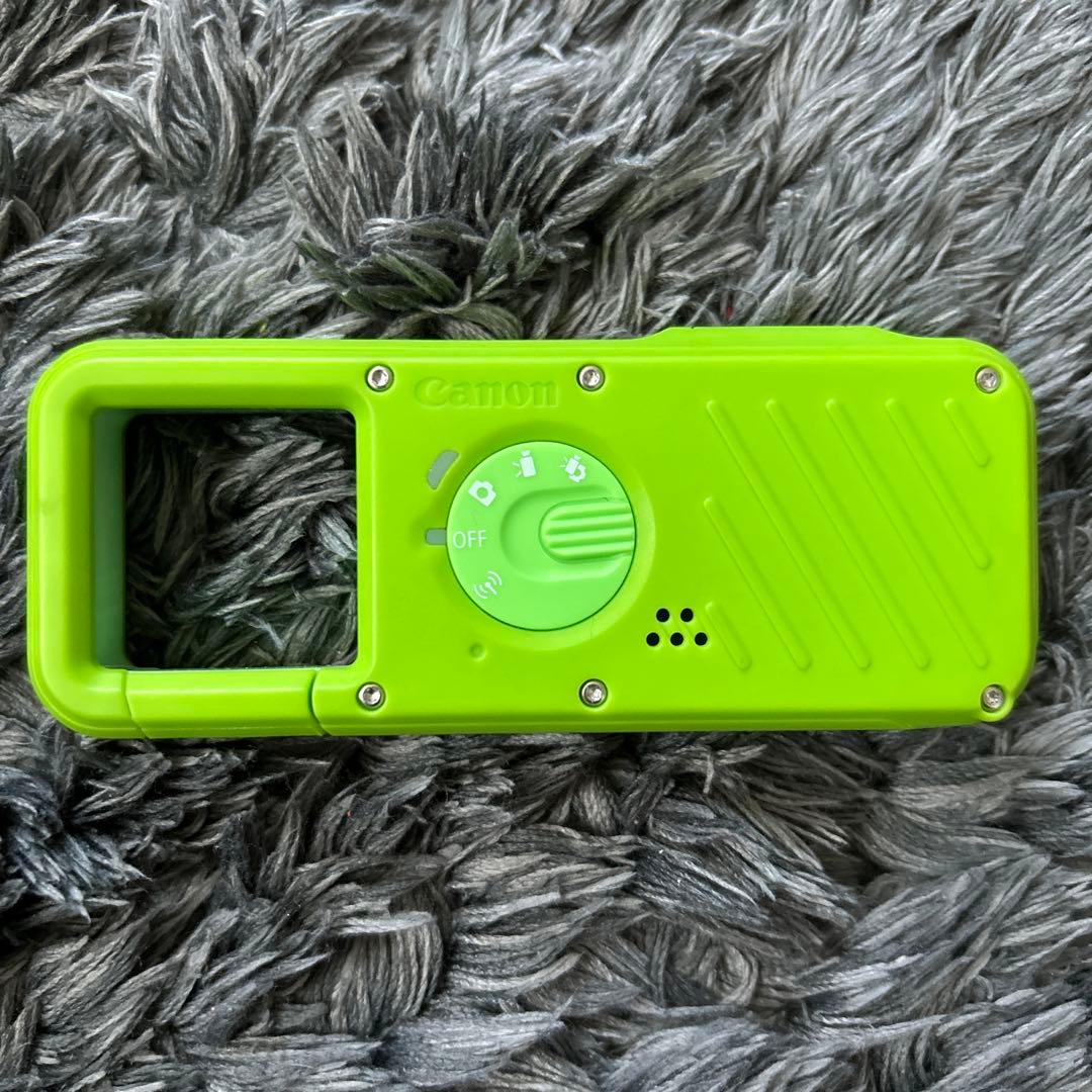 Canon アソビカメラ iNSPiC REC FV-100グリーン 防水カメラ