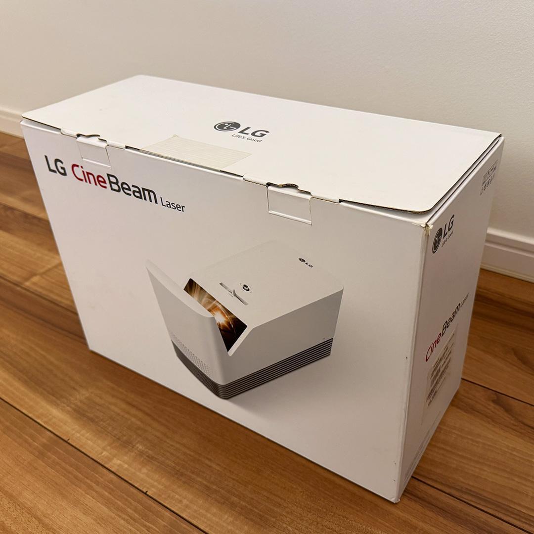 LG 超短焦点プロジェクタ HF85LS 箱あり