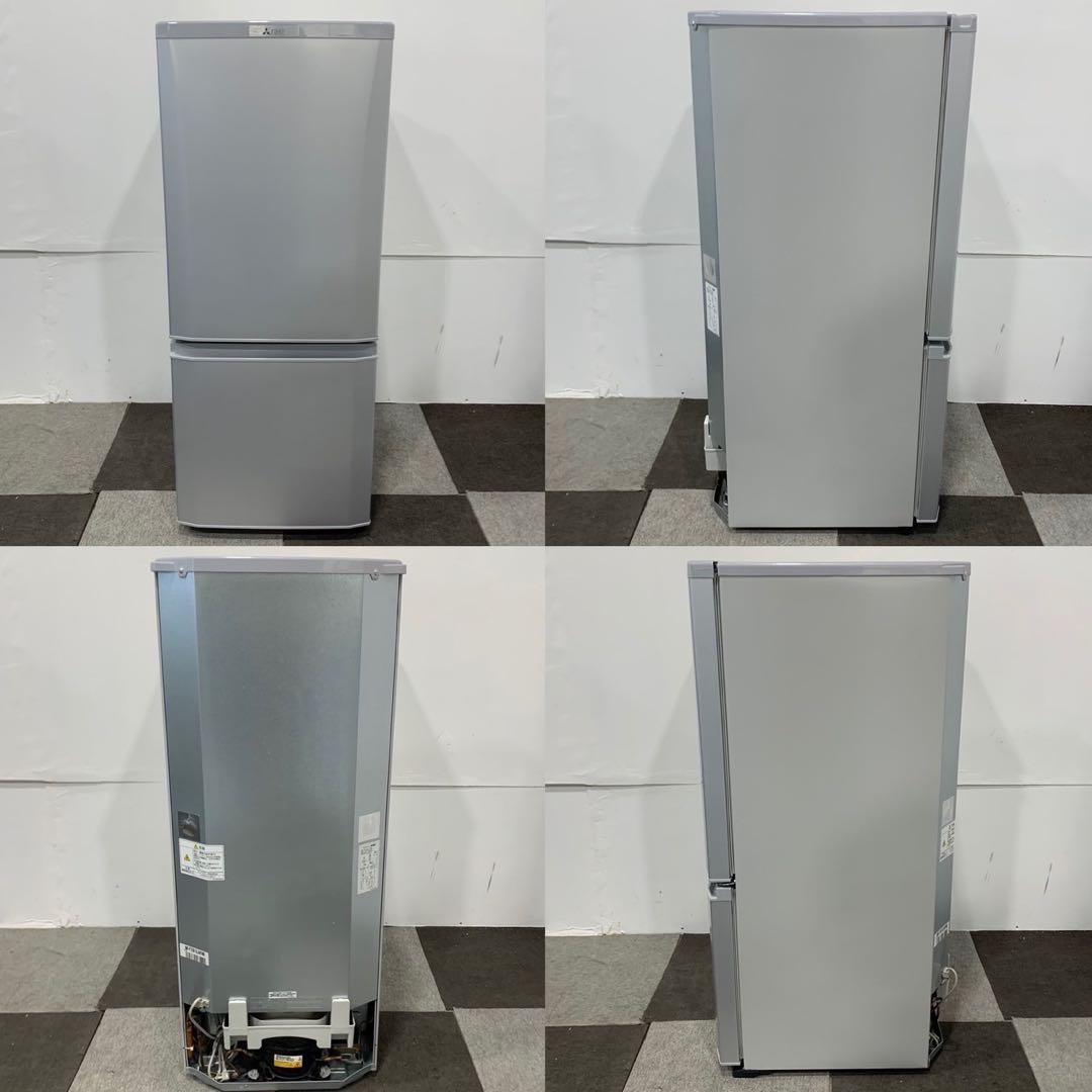 三菱 冷蔵庫 MR-P15D-S 146L 2019年製 家電 My2040