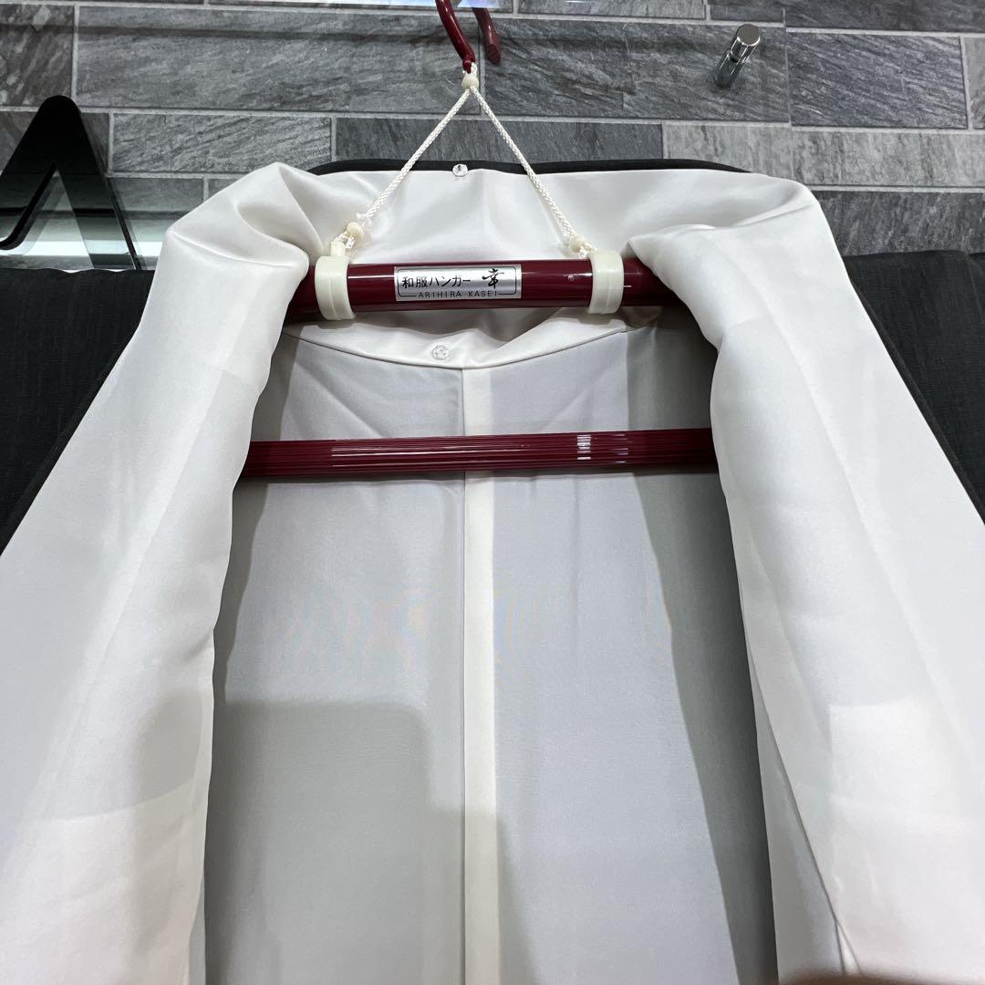 【未着用】特撰真綿結城紬　奥順謹製　証紙あり　はたおり娘　本湯通し　槌打ち　絣