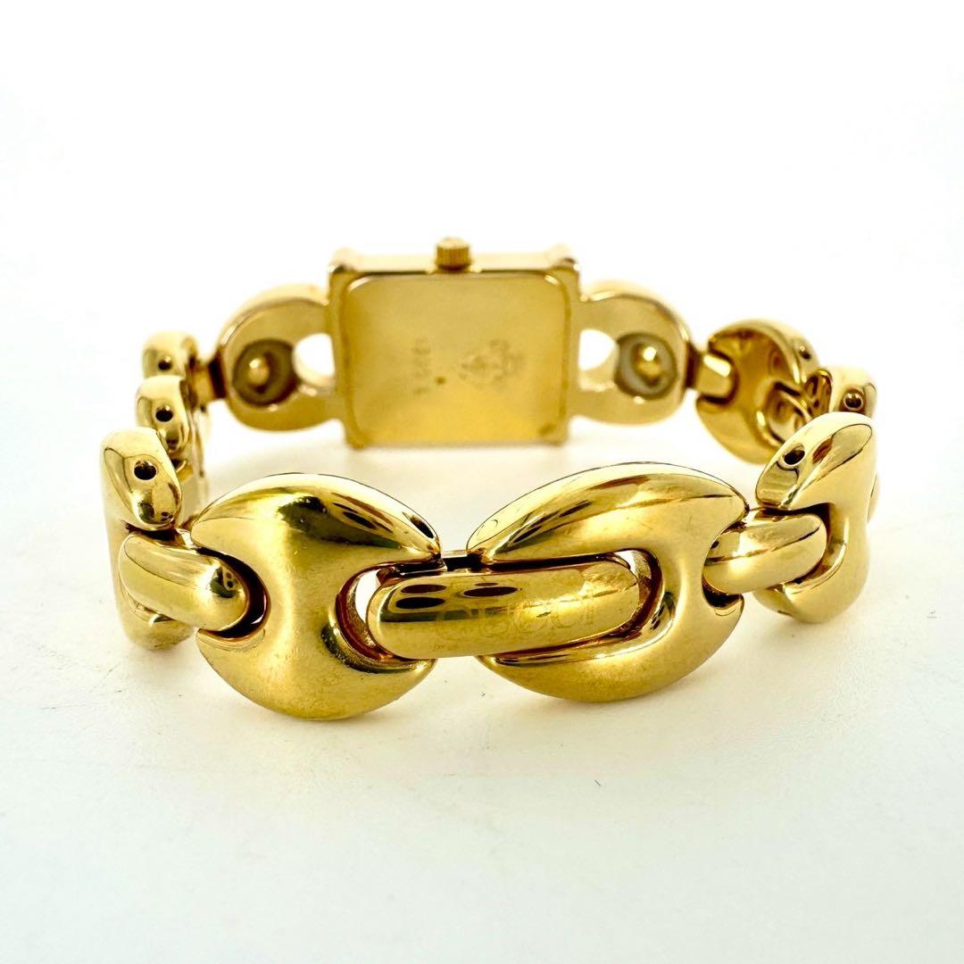 【付属品完備】GUCCI 1800L ゴールド チェンジベルト 腕時計