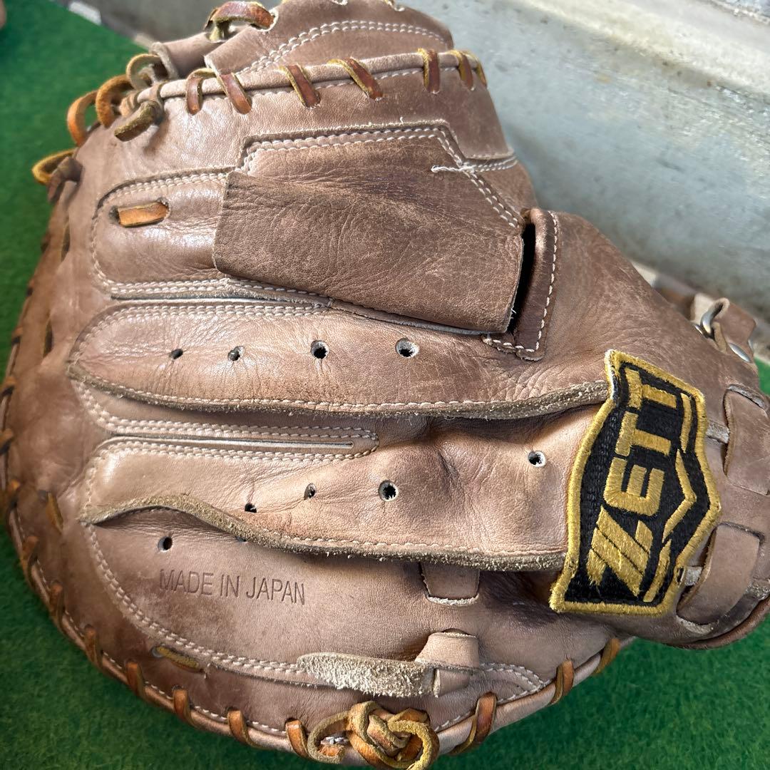 ZETT 硬式グローブ レザー製 日本製