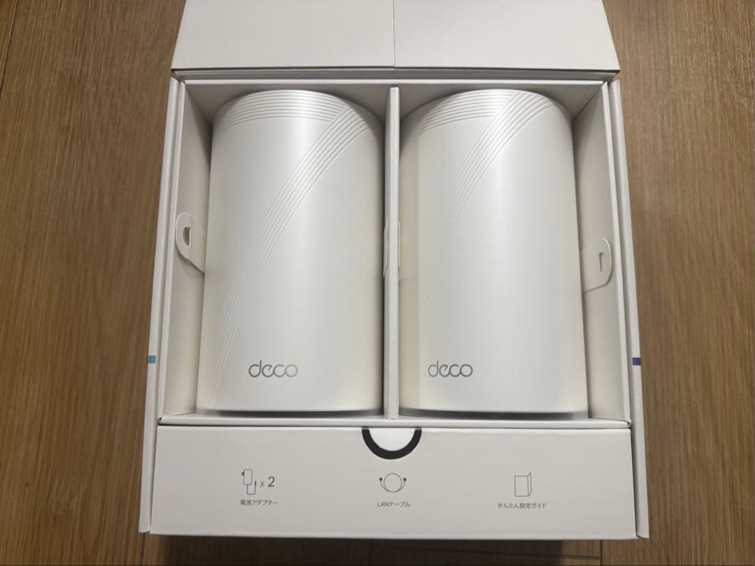 TP-Link Deco BE14000 Wi-Fi 7 ルーター メッシュ