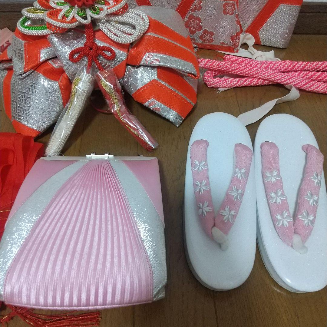 七五三 七歳 帯 草履 セット はこせこ