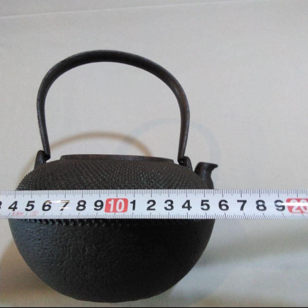 鉄瓶　▪　茶道具▪　鋳金仕上げ ▪　アンティーク　▪　美品