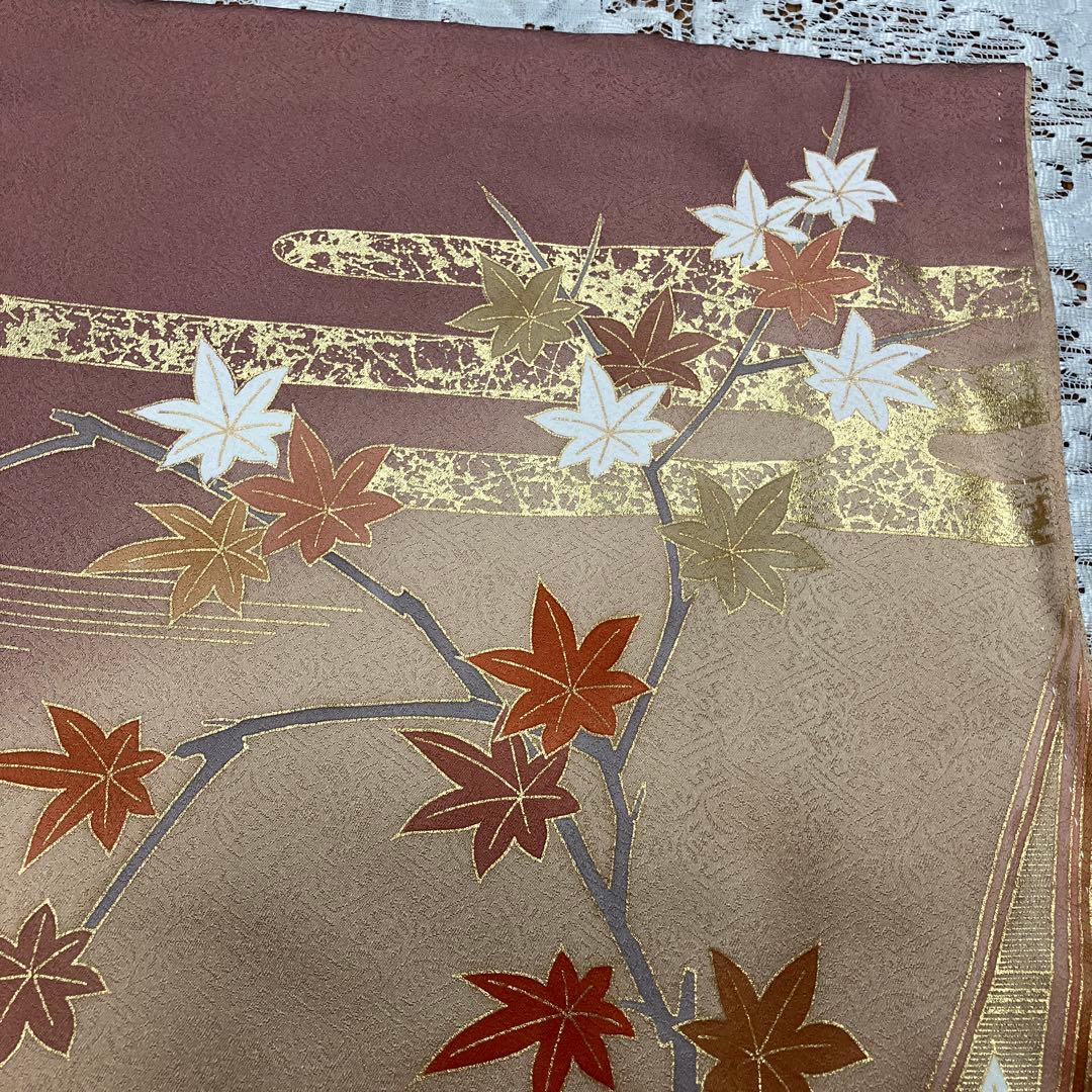 松竹梅柄２点！総柄訪問着&本金箔袋帯