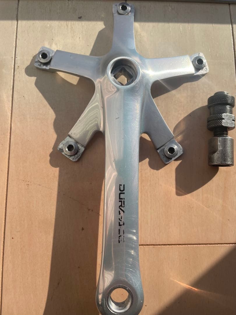 DURA-ACE クランクセット 165 njs クランク外し付き