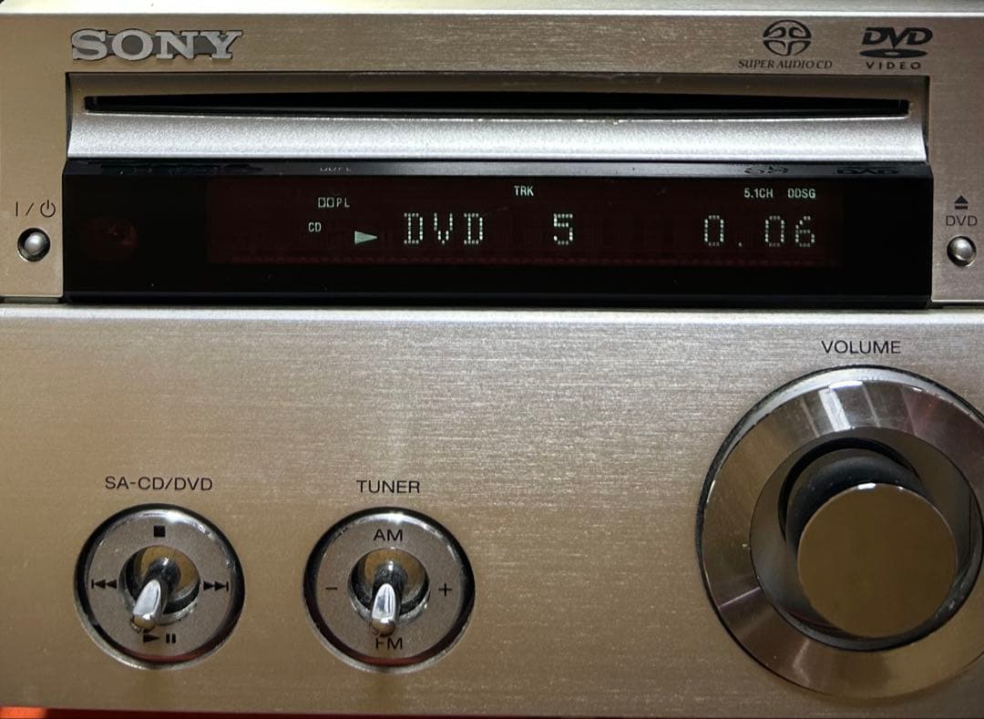 SONY CD、SACD、DVD HCD-SE9 CMT-SE9 リモコンつき