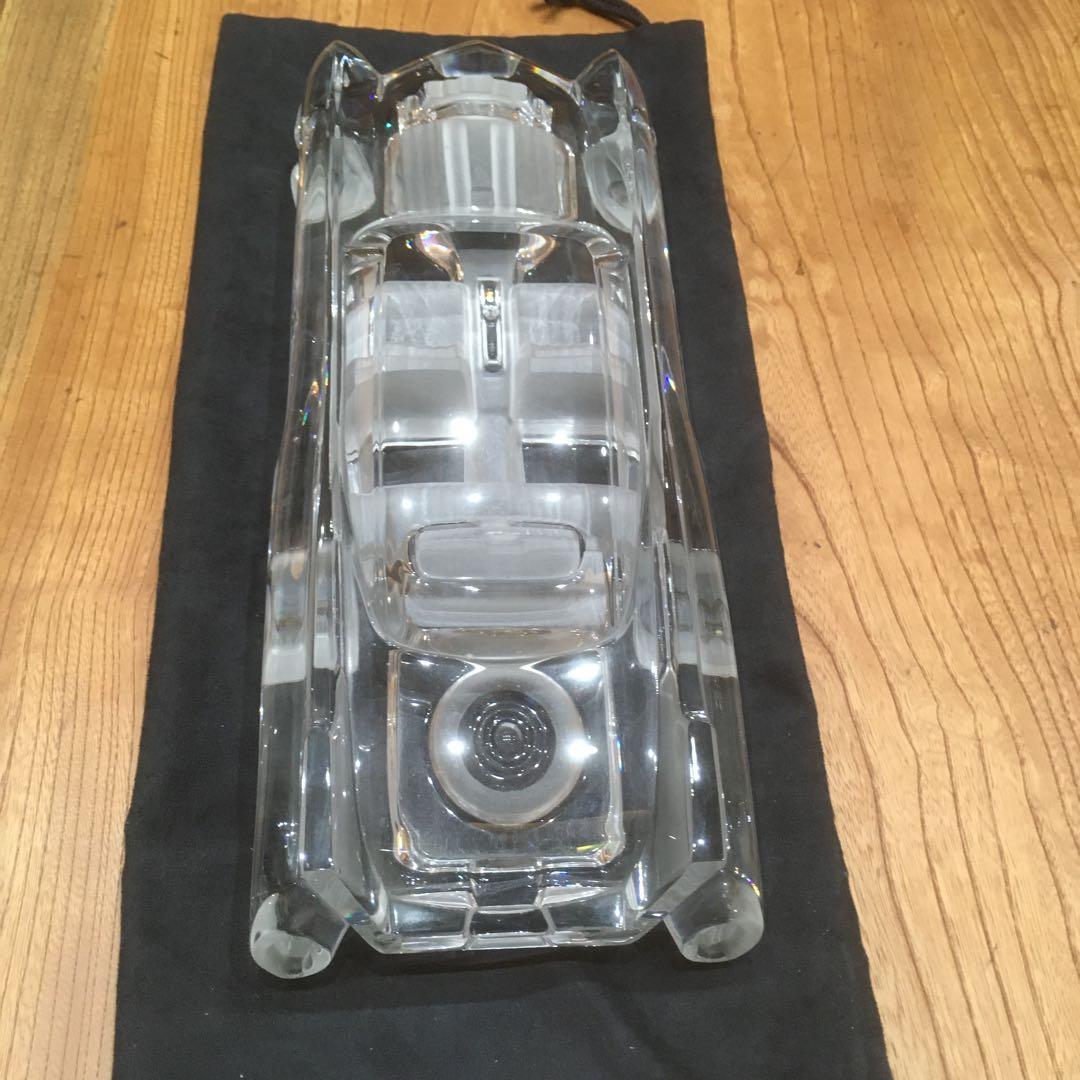 特大サイズのクリスタル製　車　41cmx17cmx11.5cm(高さ)