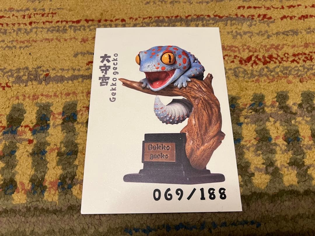 恵*)様 博物志　トッケイヤモリ　BIGフィギュア