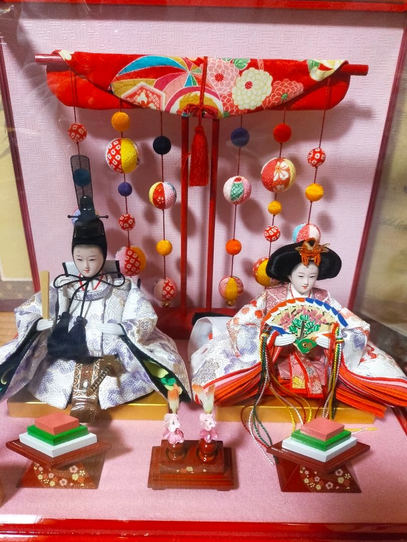 未使用 雛人形 さげもんつき 日本人形協会 コンパクト